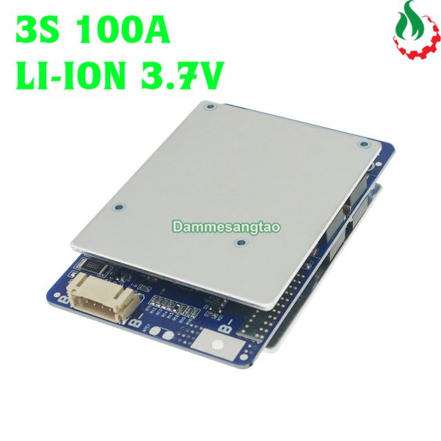 Mạch 3S 100A 12V (12.6V) BW bảo vệ pin Li-ion 3.7V	