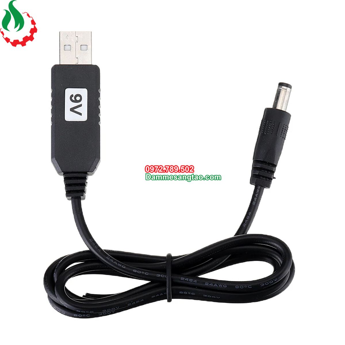 Cáp chuyển đổi Usb 5V sang 5V 9V 12V 2847