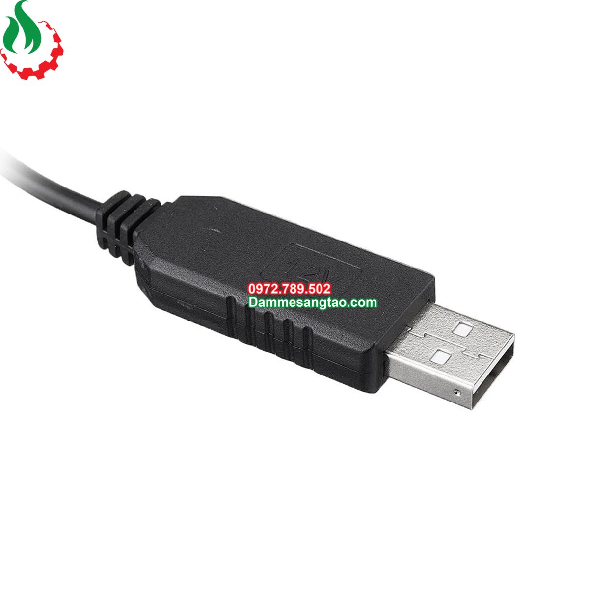 Cáp chuyển đổi Usb 5V sang 5V 9V 12V 2849