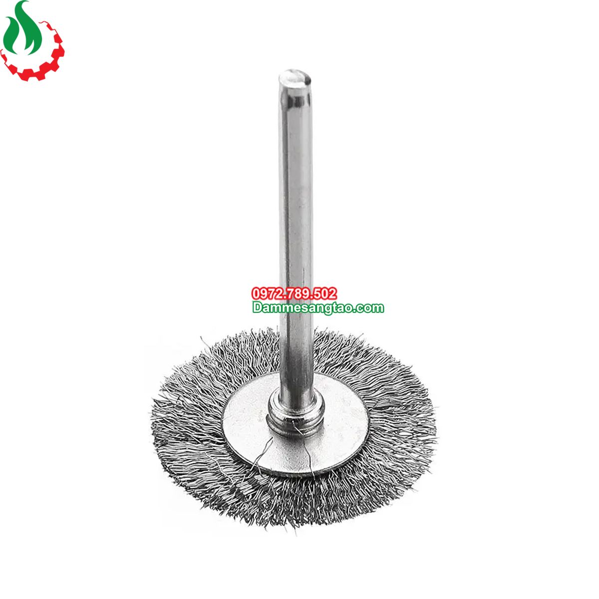 Chổi đánh rỉ sét trục 3mm 2871