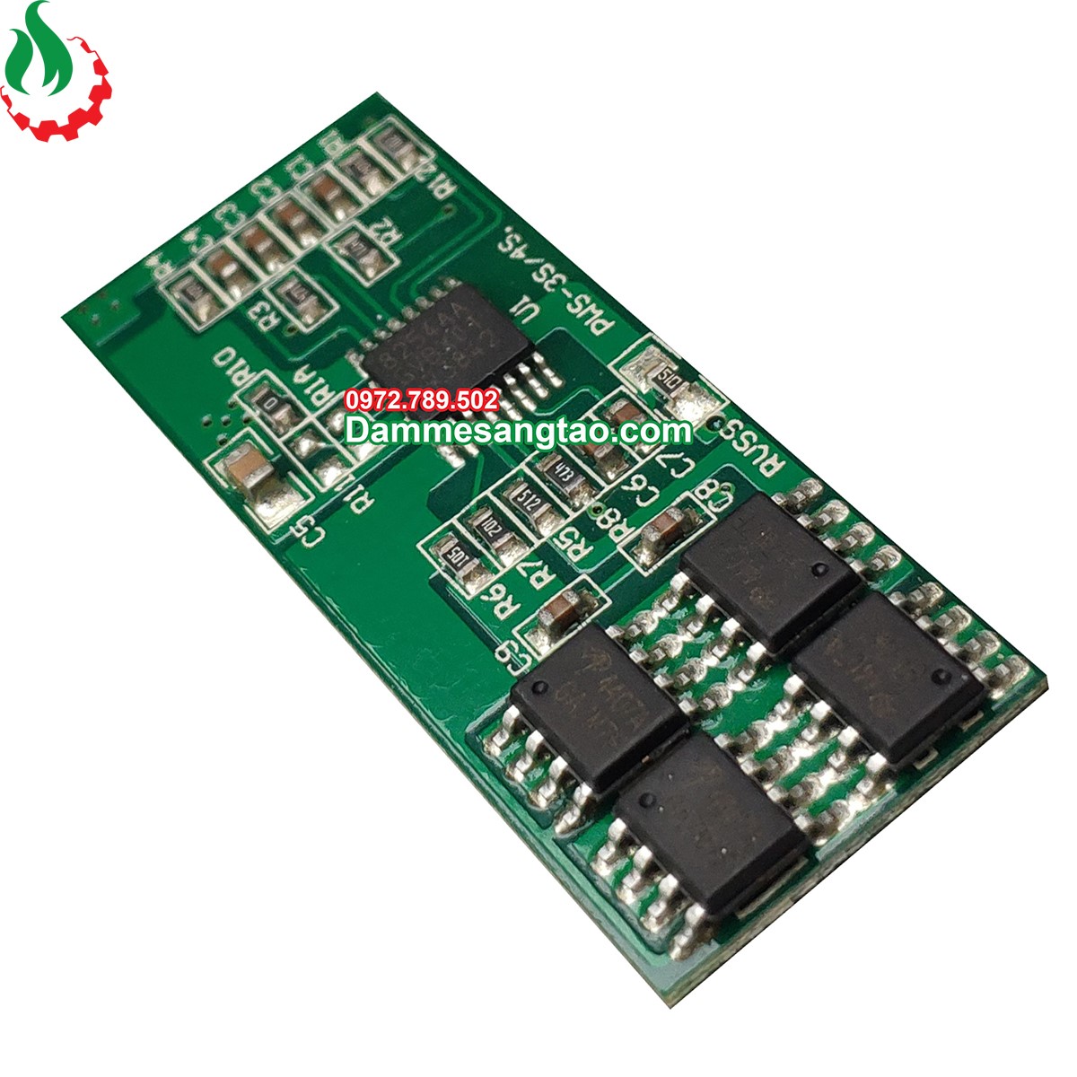 Mạch 4S 14V-8A bảo vệ pin Li-ion 3.7V ghép sạc với mạch zin 515