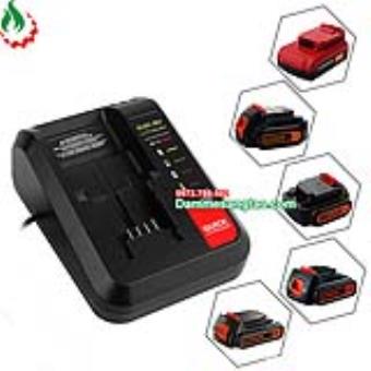 Sạc pin Black & Decker 10.8V-18V Li-ion 3.7V nhận mạch zin