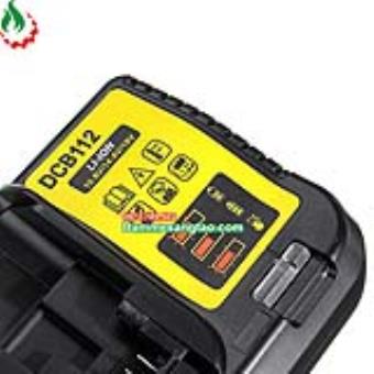 Sạc Pin Dewalt DCB112 14V 18V Li-ion 3.7V nhận mạch zin