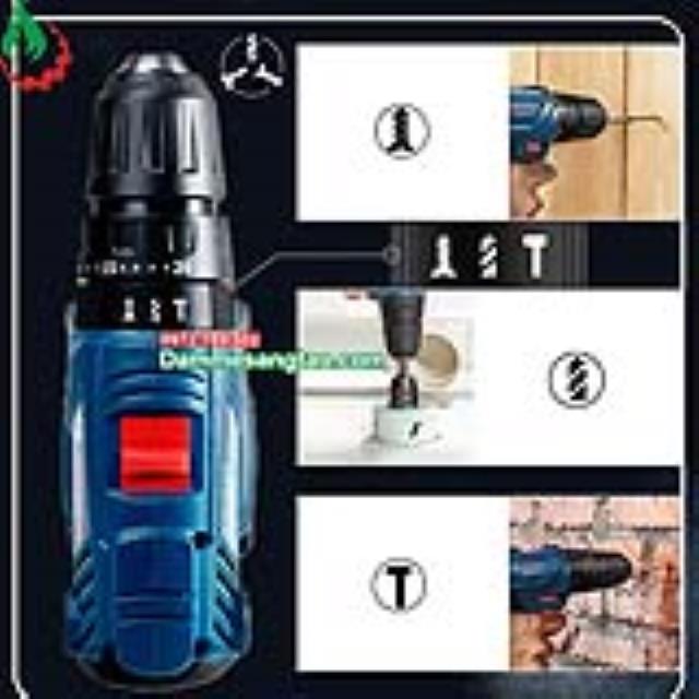 Máy khoan pin 3 chức năng Bosch GSB 180-LI