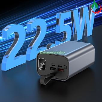 Box sạc dự phòng 6 cell 21700 (L300) sạc nhanh 22.5W