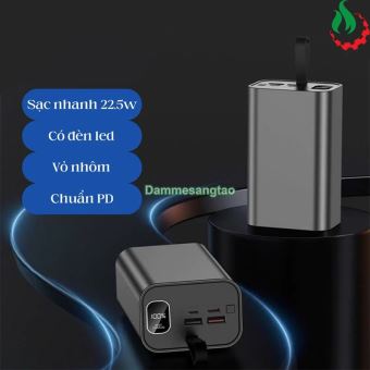 Box sạc dự phòng 6 cell 21700 (L300) sạc nhanh 22.5W