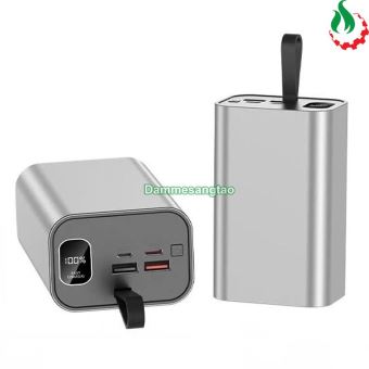 Box sạc dự phòng 6 cell 21700 (L300) sạc nhanh 22.5W