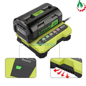 Sạc pin Ryobi 36V- 40V (LUB-OP401) Li-ion nhận sạc zin