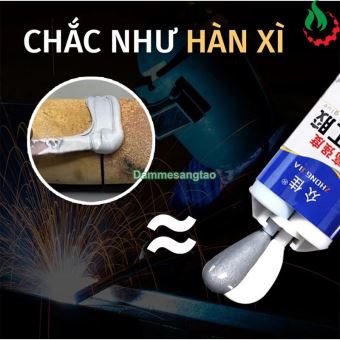 Keo dán đa năng 2 thành phần dán sắt thép kim loại chịu nhiệt độ cao