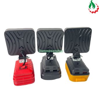 Đèn LED siêu sáng pin 18V 4inch chân pin Makita DeWALT Milwaukee