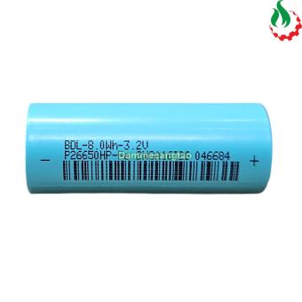 Cell pin sắt 26650 3.2V LiFePo4 2500mah 15C Xả 40A