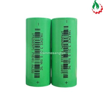 Cell pin sắt 26650 3.2V LiFePo4 2500mah 15C Xả 40A