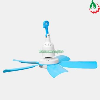 Quạt treo trần mini 5 cánh 820 sải cánh 50cm không tiếng ồn 220V