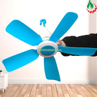 Quạt treo trần mini 5 cánh 820 sải cánh 50cm không tiếng ồn 220V