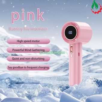 Quạt cầm tay di động mini tốc độ cao GS5 100 cấp độ