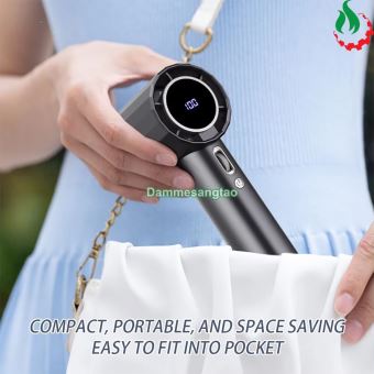 Quạt cầm tay di động mini tốc độ cao GS5 100 cấp độ