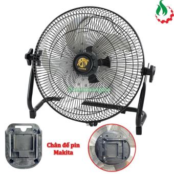 Quạt 12V-21V không chổi than 12 cấp tốc độ gió (Quạt chưa kèm pin)