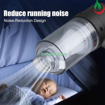 Máy hút bụi cầm tay mini sạc điện công suất lớn