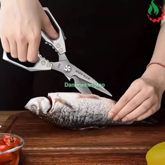 Kéo cao cấp nhà bếp đa năng gia dụng bằng thép không gỉ Japan SK5