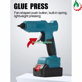 Súng bắn keo nến 18V chân pin phổ thông Makita (Tặng kèm 2 keo nến)