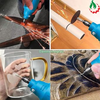 Máy mài khuôn pin 12V không chổi than