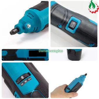 Máy mài khuôn pin 12V không chổi than