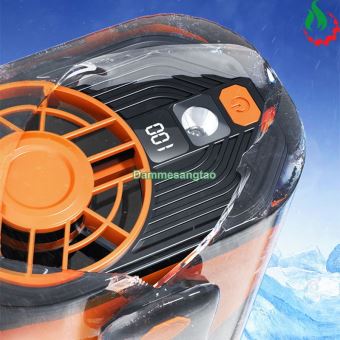 Quạt mini đeo thắt lưng F83 10W pin 5000mAh (10 tốc độ gió)