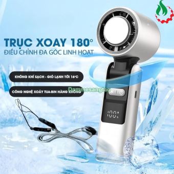 Quạt cầm tay di động tốc độ cao K-801 5 cấp độ