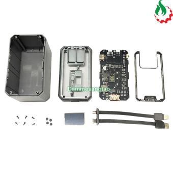 Box sạc dự phòng trong suốt 4 cell 21700 (DK101) Sạc nhanh 22.5W