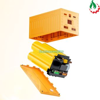 Box sạc dự phòng Container 4 cell 21700 (Y290) Sạc nhanh 22.5W