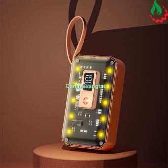 Box sạc dự phòng trong suốt 2 cell 21700 (Y296) Sạc nhanh 22.5W