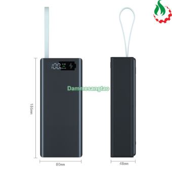 Box sạc dự phòng 16 cell 18650 sạc nhanh 22.5W