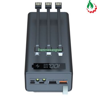 Box sạc dự phòng 16 cell 18650 sạc nhanh 22.5W