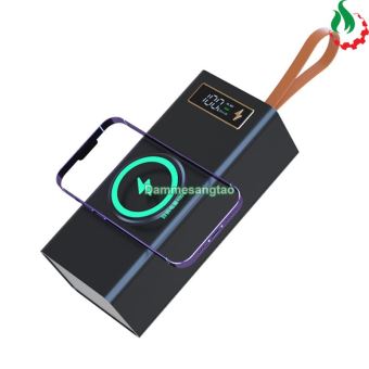 Box sạc dự phòng 21 cell 18650 sạc nhanh không dây QC3.0 22.5W - Qi 15W (Không pin)