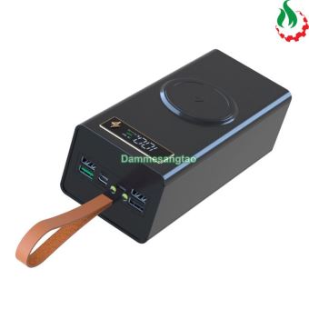 Box sạc dự phòng 21 cell 18650 sạc nhanh không dây QC3.0 22.5W - Qi 15W (Không pin)