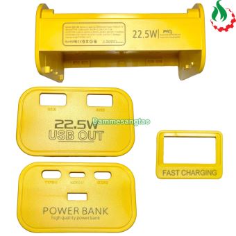 Box sạc dự phòng 3 cell 18650 (YM-690) sạc nhanh 22.5W
