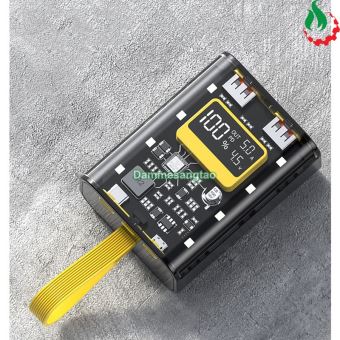 Box sạc dự phòng 3 cell 18650 (YM-690) sạc nhanh 22.5W