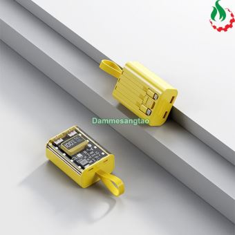 Box sạc dự phòng 3 cell 18650 (YM-690) sạc nhanh 22.5W