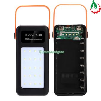 Box sạc dự phòng 28 cell 18650 sạc nhanh 22.5W (kèm 3 dây sạc)