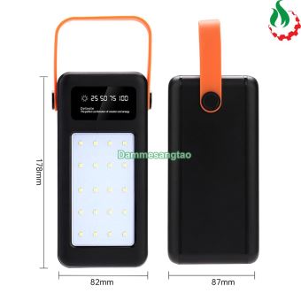 Box sạc dự phòng 28 cell 18650 sạc nhanh 22.5W (kèm 3 dây sạc)