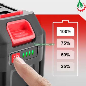 Pin đóng Makita 18V mạch sạc adapter vỏ chống sốc Mẫu 1 (Pin đóng Lishen hoặc tương đương)