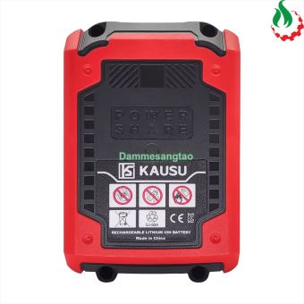 Pin đóng Makita 18V mạch sạc adapter vỏ chống sốc Mẫu 1 (Pin đóng Lishen hoặc tương đương)