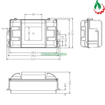 Vỏ pin xe điện cân bằng