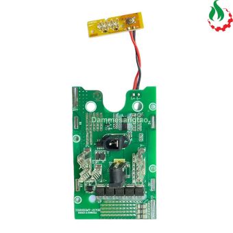 Vỏ pin Makita 18V 21700 adapter chống sốc (Kèm mạch)