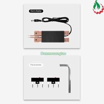 Tay hàn cell pin cân lực đồng đỏ (Có kim hàn)