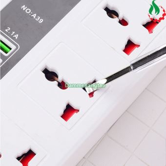 Ổ cắm điện đa năng tích hợp USB + 5U + 1PD A39