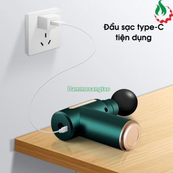 Máy massage cầm tay mini 6 cấp độ chuyên sâu