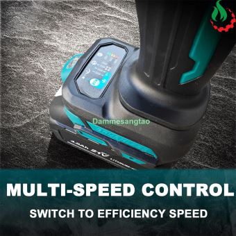 Máy siết bulong pin 18V Makita không chổi than 1000Nm (Mẫu 2)