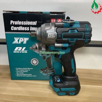 Máy siết bulong pin 18V Makita không chổi than 1000Nm (Mẫu 2)