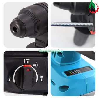 Máy khoan bê tông dùng pin 3 chức năng 18V không chổi than